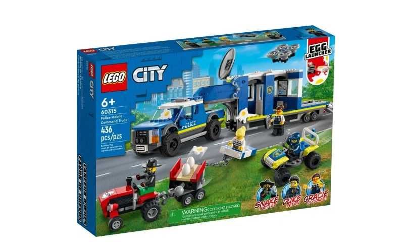 LEGO City 60315 Mobilne centrum dowodzenia policji