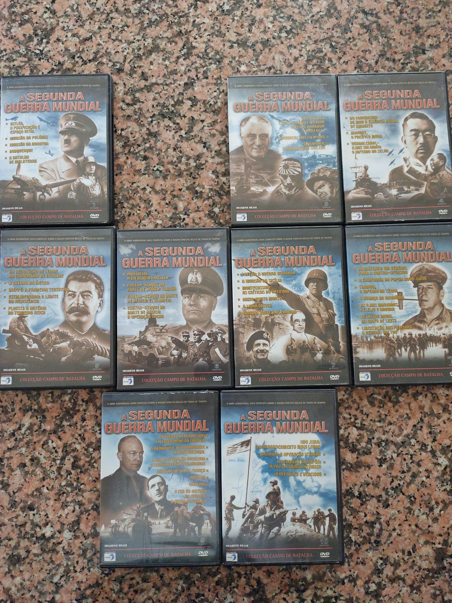 Coleção em DVD "A segunda guerra Mundial"