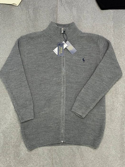 свитр кофта Вʼязана Polo Ralph Lauren  зип zip old money