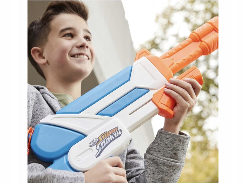 Duży Pistolet na wodę Nerf Soa Twister Super obrotowa lufa