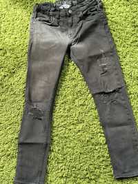 Spodnie Jeansy z dziurami H&M rozm. 146