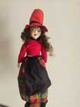 Boneca Porcelana Bruxa Halloween Vintage Anos 80