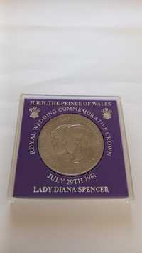 Монета H.R.H. THE PRINCE OF WALES Lady Diana Spencer