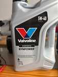 Olej Valvoline 5w-40 5 litrów, 4 sztuki
