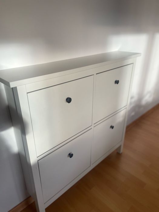 Szafka na buty Hemnes biała