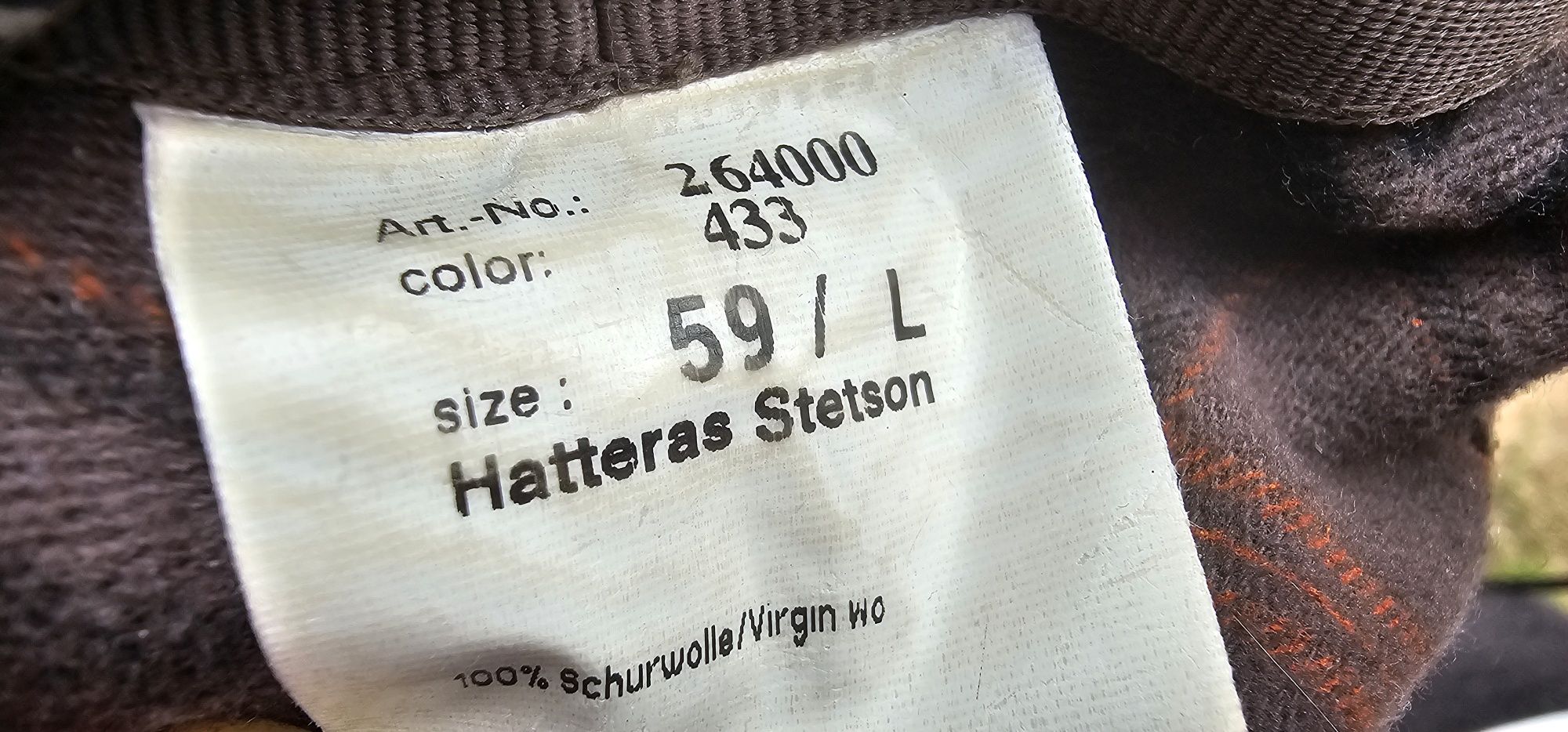 Stetson kaszkiet męski rozmiar 59 / L stan bardzo dobry