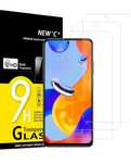NEW'C 3 sztuki Szkło dla Xiaomi Redmi Note 12 Pro, 12 Pro+ 5G