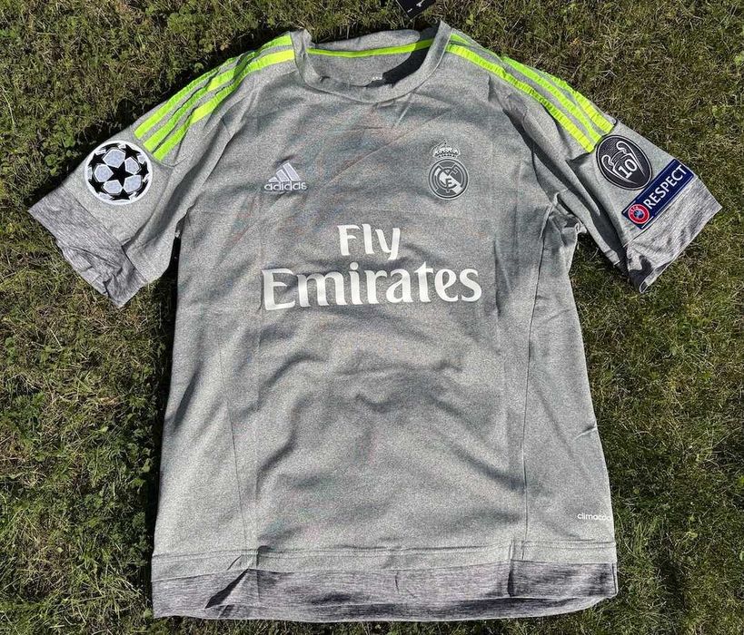 Koszulka piłkarska Real Madryt 2015/16 wyjazdowa Adidas Ronaldo 7, M