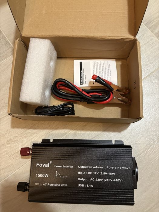 Інвертор Foval 1500W 12V
