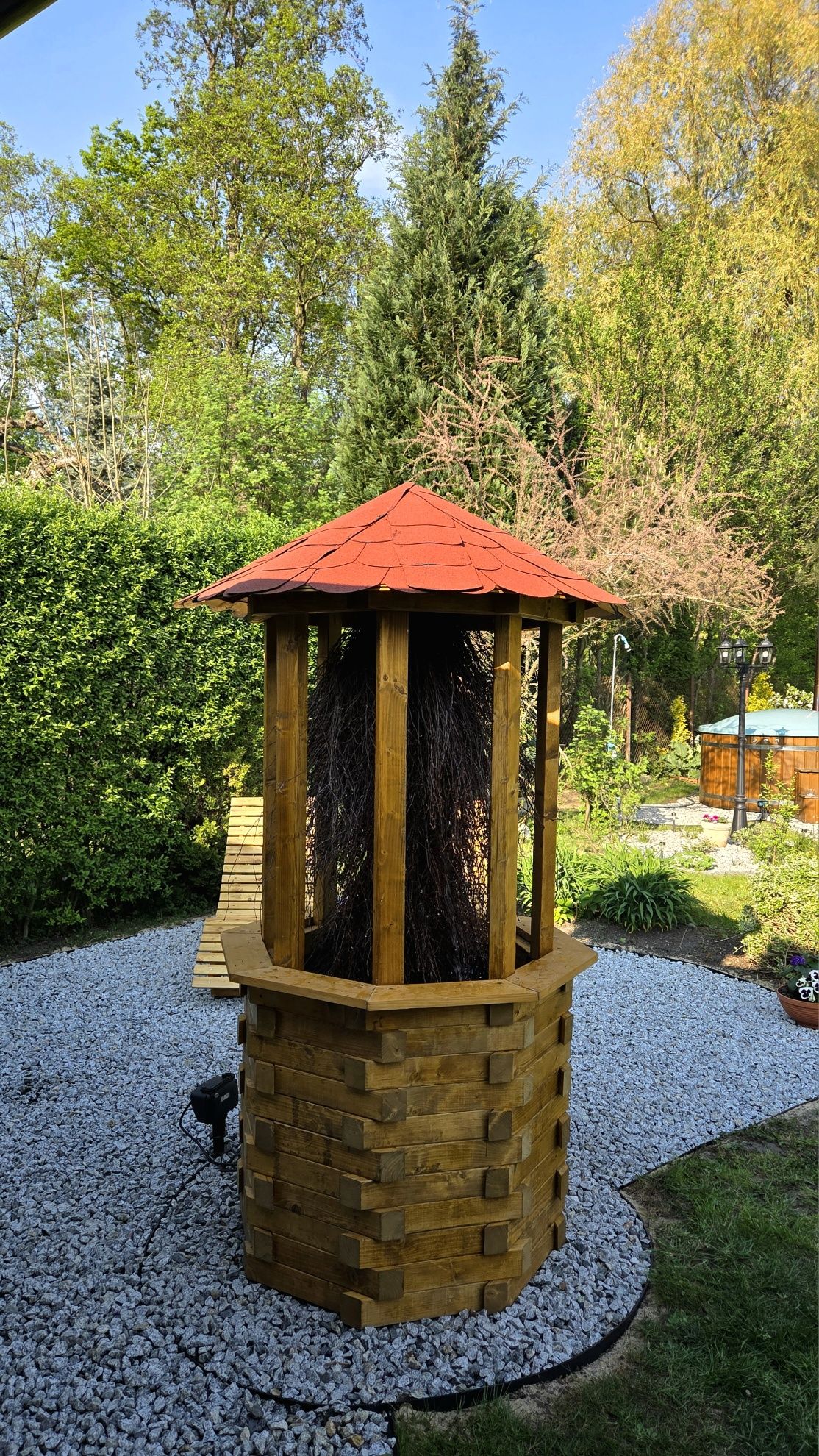 Tężnia solankowa domowa ogrodowa SPA WELLNESS HOTEL DREWUTNIA