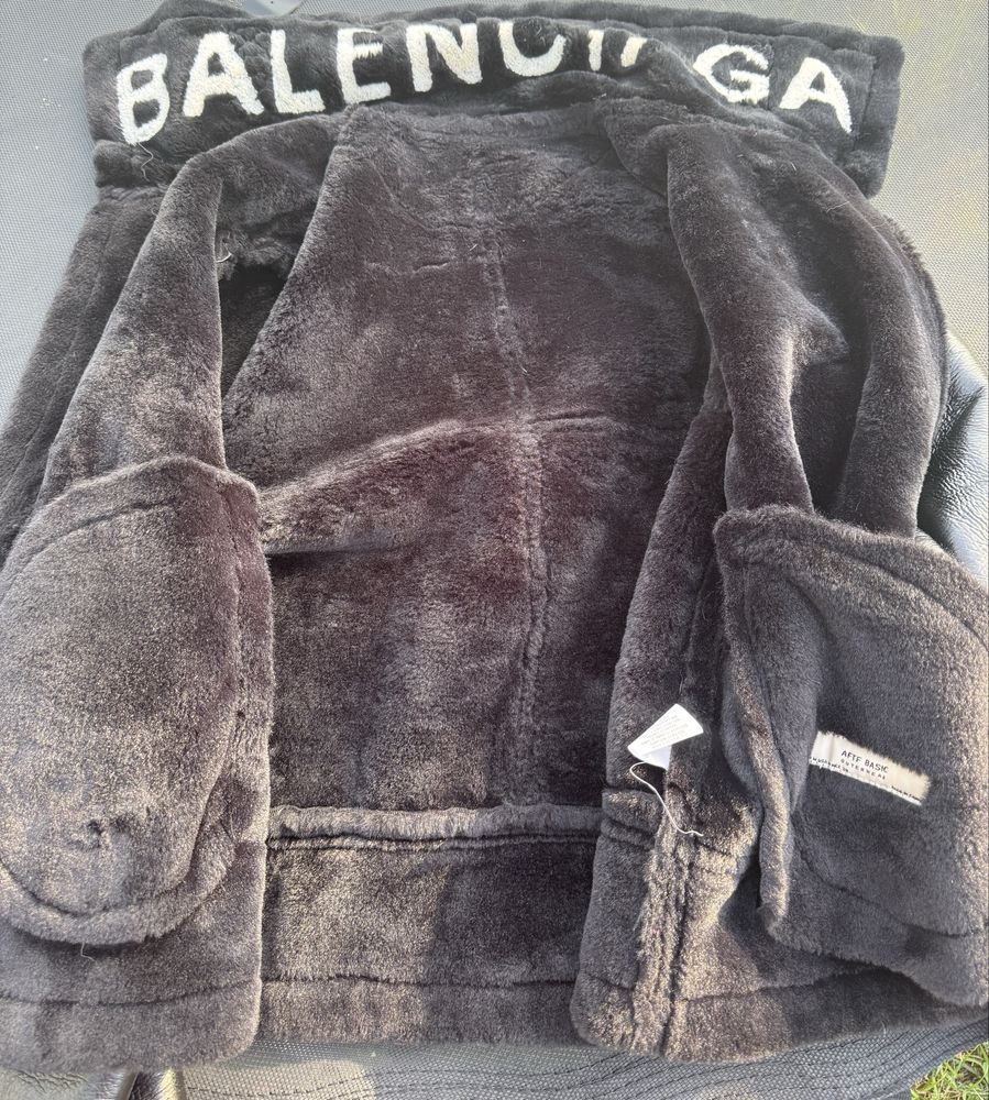 Курточка Balenciaga еко кожа