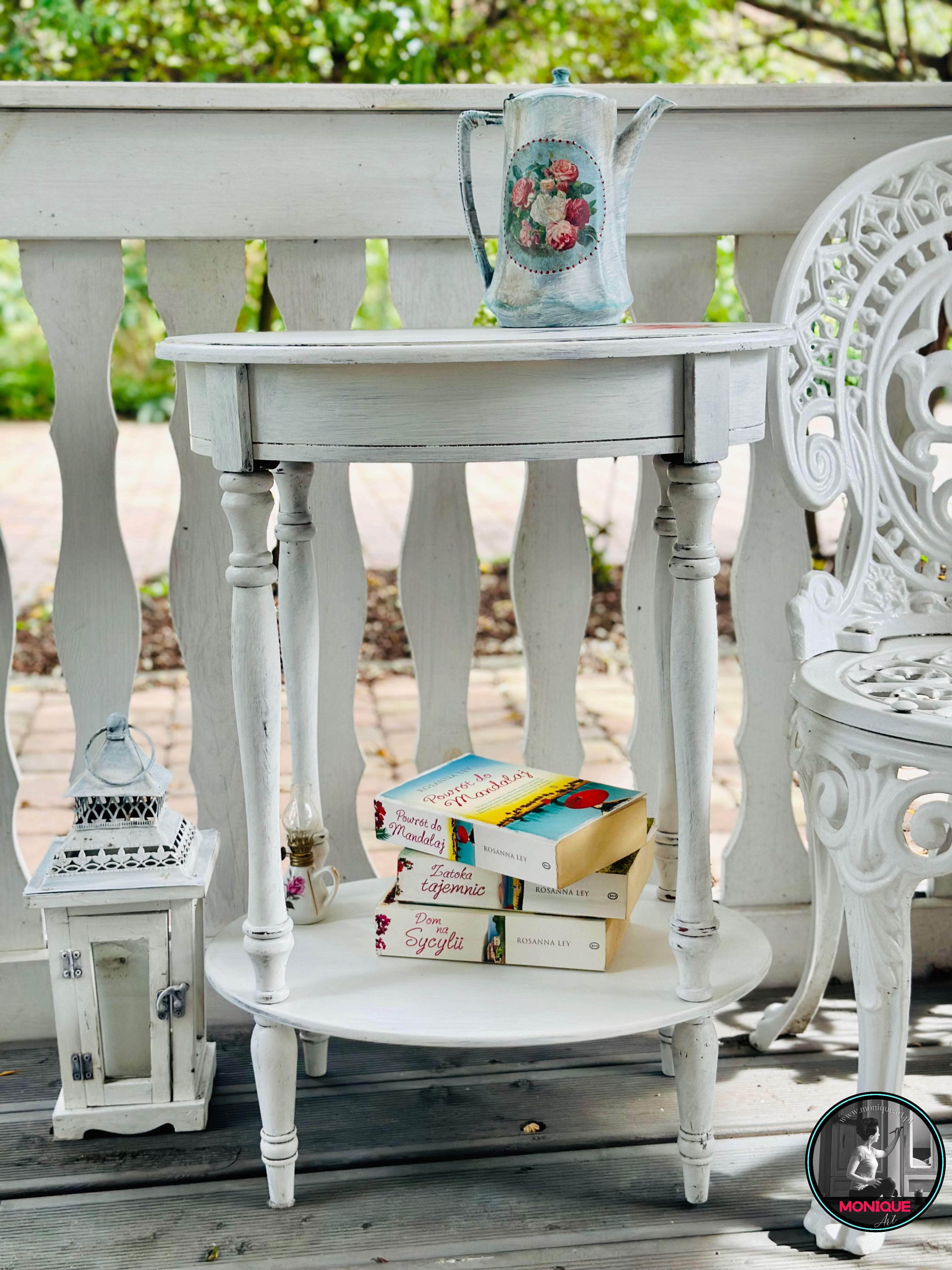 Obniżka ceny ! Stolik prowansalski, shabby chic, koliber