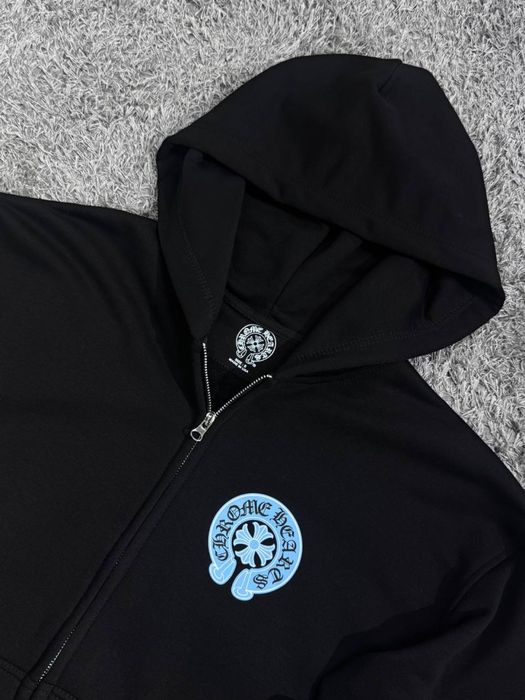 кофта chrome hearts blue