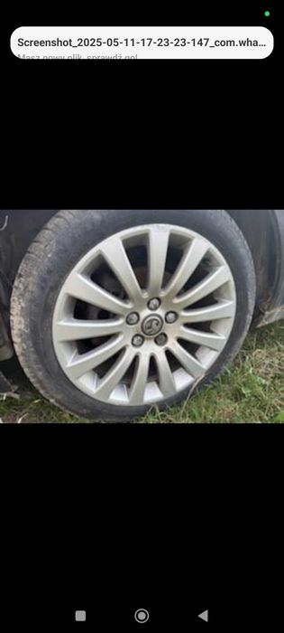 Koła felgi aluminiowe z oponami  opel insygnia