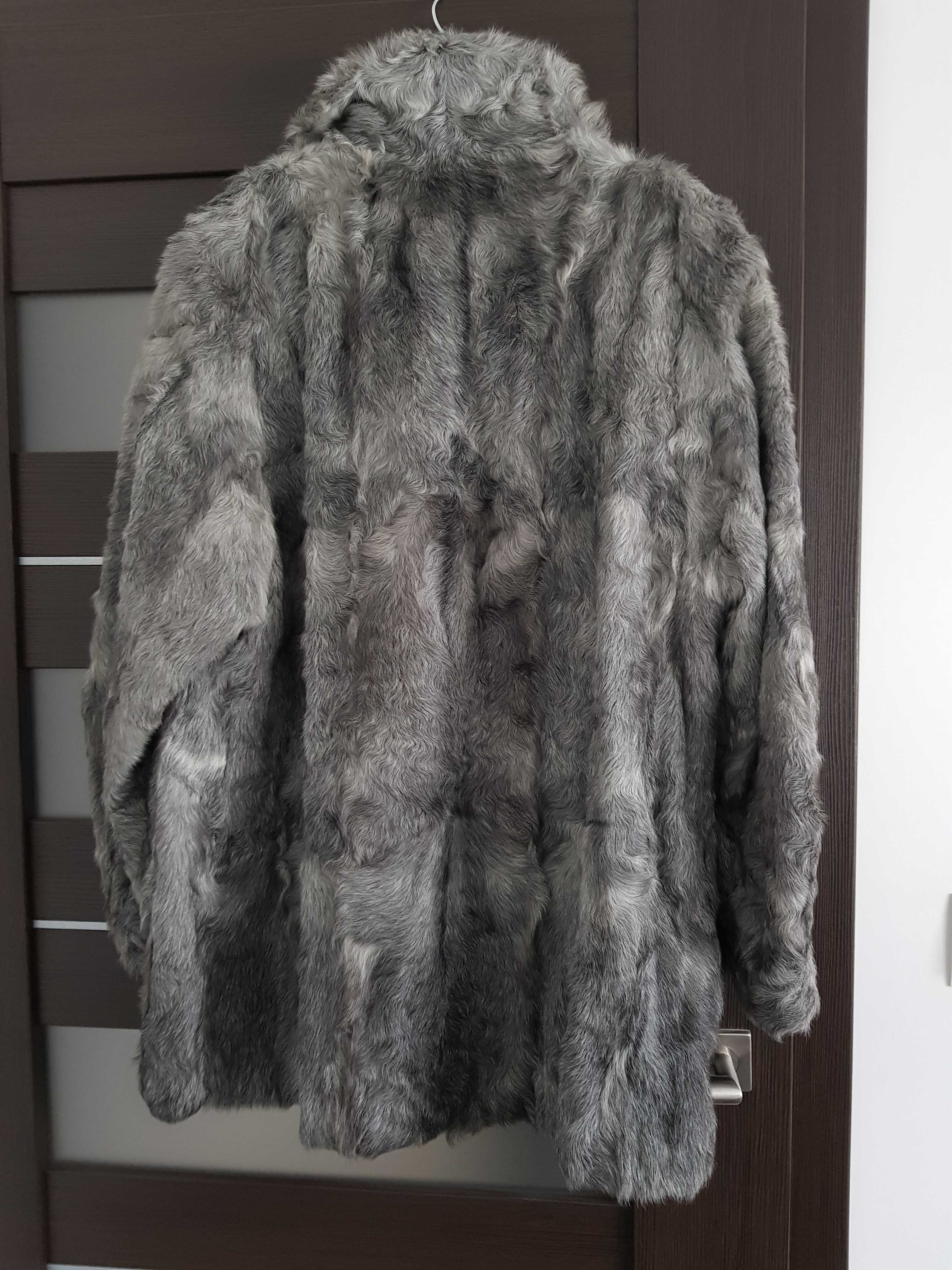 Naturalne futro futerko – stan idealny r. 42 - 44