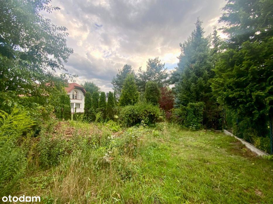 Piękna działka w Komorów Granica k. szkoły i lasu