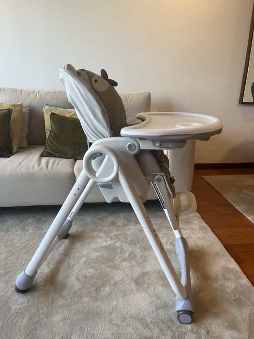 Cadeira alta Polly2start Dots - Chicco