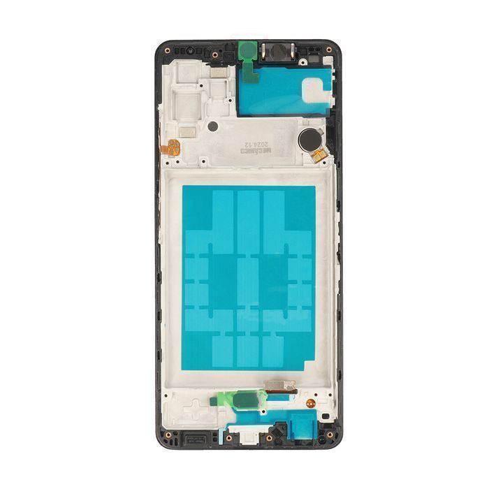 Mecanico Wyświetlacz LCD T2O do Samsung Galaxy A32 4G czarny z ramką