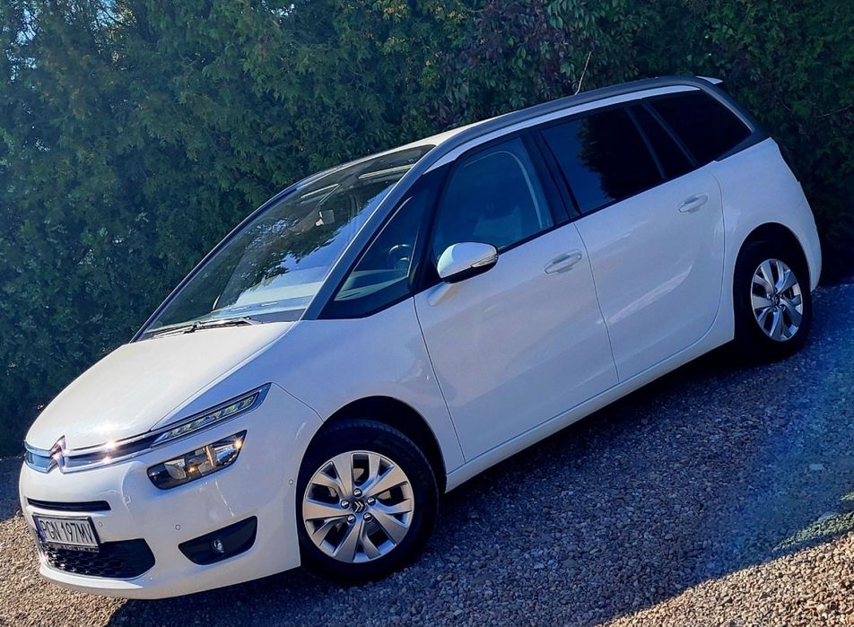 Citroën C4 Grand Picasso 7 osób, bardzo ładny,Zarejestrowany. GWARANCJA !!