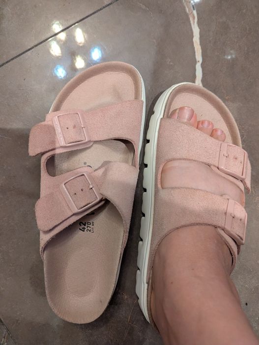 Итальянские ортопедические кожаные шлепанцы