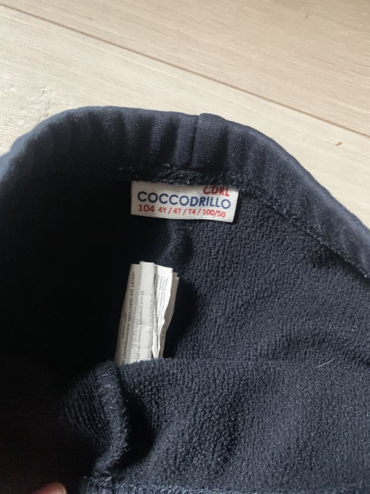 Spodnie legginsy ocieplane coccodrillo 104