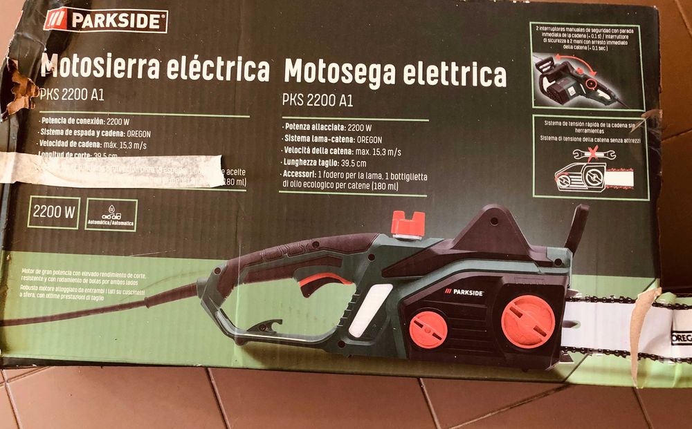 Serra elétrica Parkside