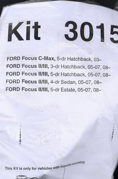 Belki do bagażnika dachowe Thule Wingbar plus Kit Ford Focus i C-max