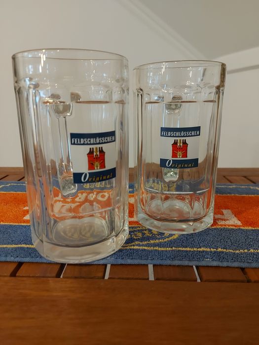 Canecas de Cerveja FELDSCHÖSSCHEN Original. 0,5L.