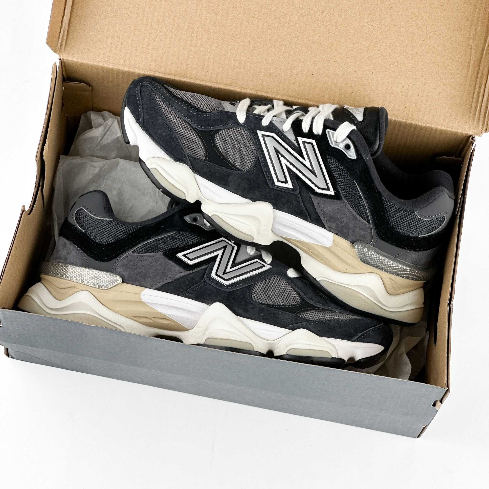 ОРИГІНАЛ! New Balance 9060 Charcoal 42.5 43 | U9060BLC