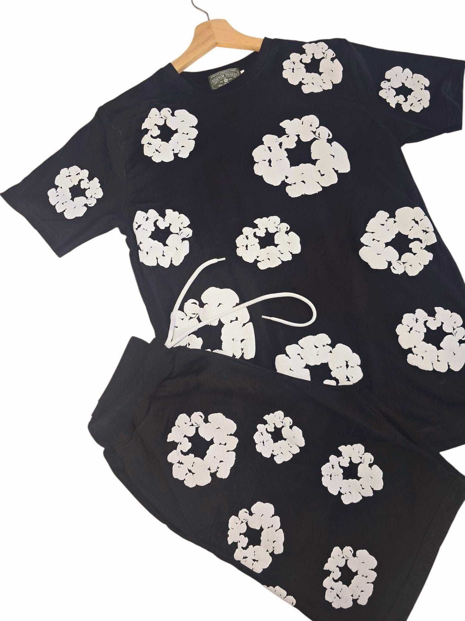 Conjunto de calção com t-shirt de Verão