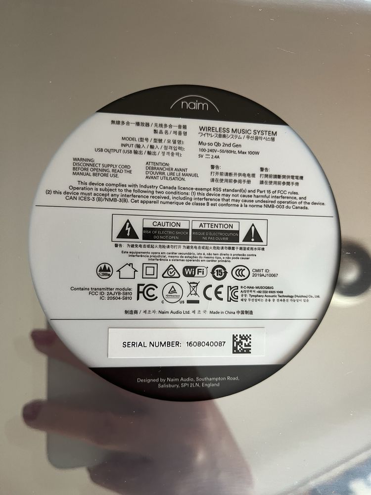 Naim Mu-so Qb 2nd generation