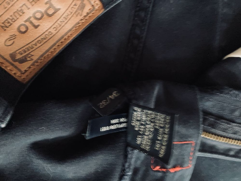 Męskie spodnie Ralph Lauren W 34 L 32  sezon wiosna / lato