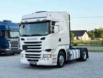 Scania R 450 / ADR / CAŁA NA PODUCHACH / BEZ EGR / RETARDER / CENTRALNE SMAROWANIE  Pierwszy właściciel/aluminiowe felgi/centralne smarowanie/z Niemiec