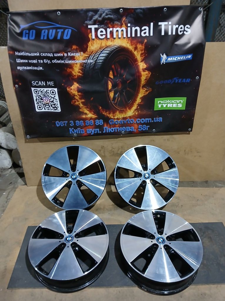 Goauto Terminal диски BMW електричка 5/112 r19 et43 5j dia66,6 як нові