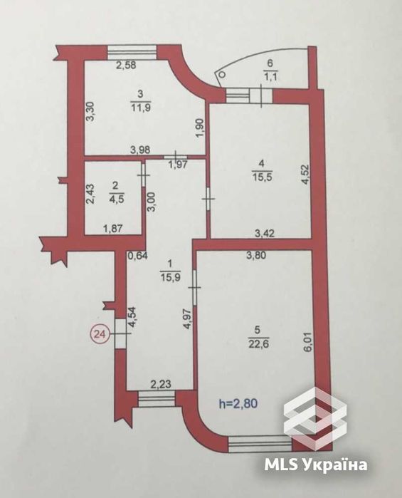 Продаж 2 кімнатна квартира 33й квартал