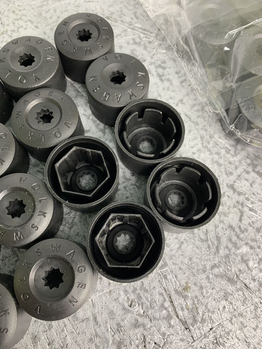 Ковпачки на болти Фольцваген / Шкода / 19 мм 17 мм / секретка