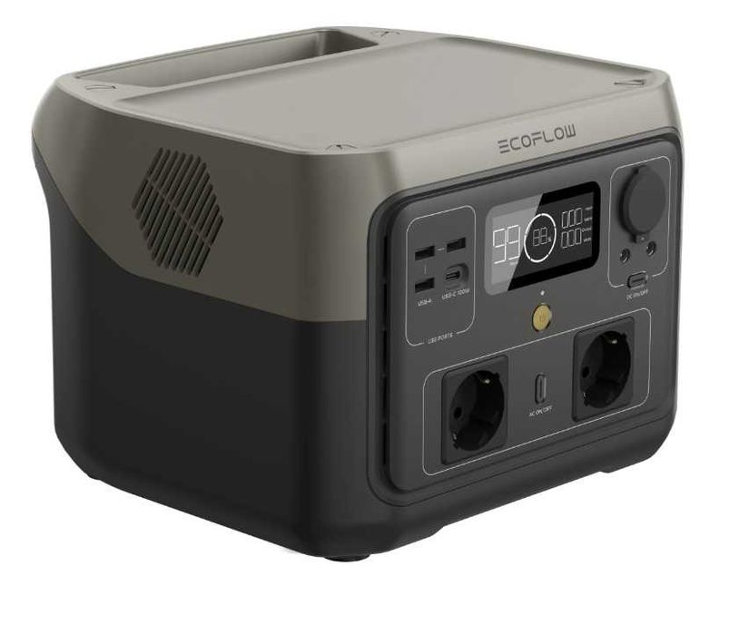 EcoFlow River 2 Max, 512 Вт/год, Європейська в наявності