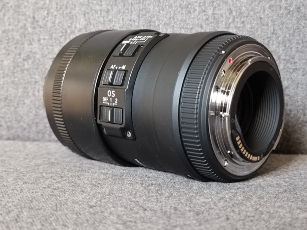 Sigma 105 mm f/2.8 EX DG MACRO OS bagnet Canon