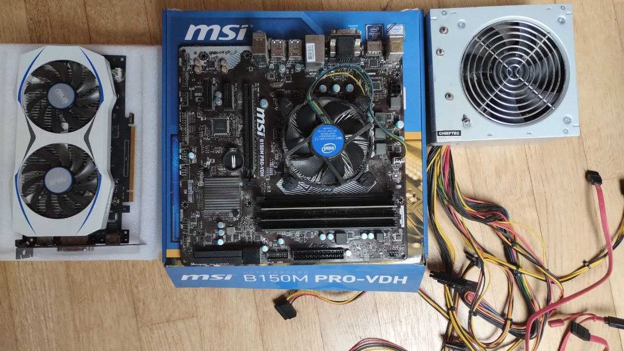 Комп'ютер Intel I5-6600 + Nvidia GTX 950