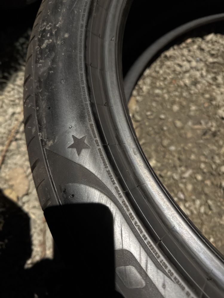 Шины б.у Demo 275 40 R22 Pirelli PZero PZ4* Run Flat 107Y 2 шт