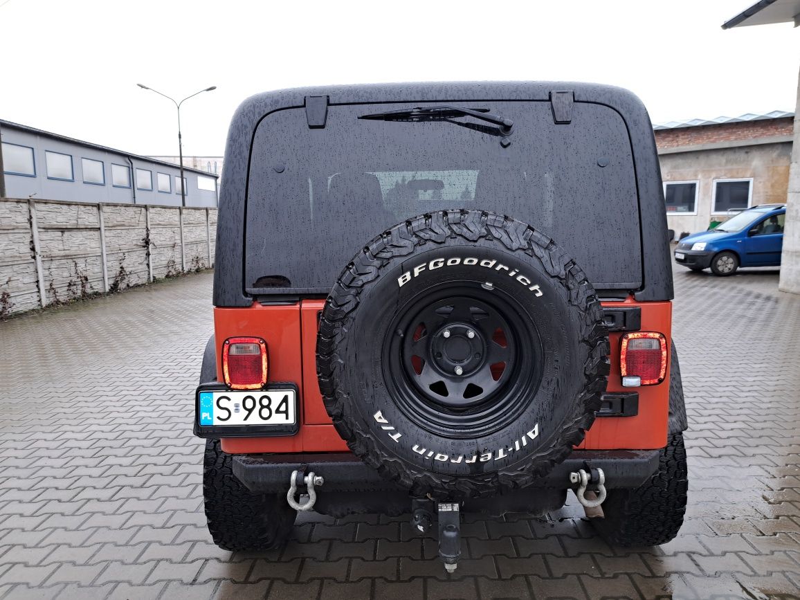 Jeep Wrangler 4x4 4.0 Benzyna 178 KM  2005 Rok  Klima Automat