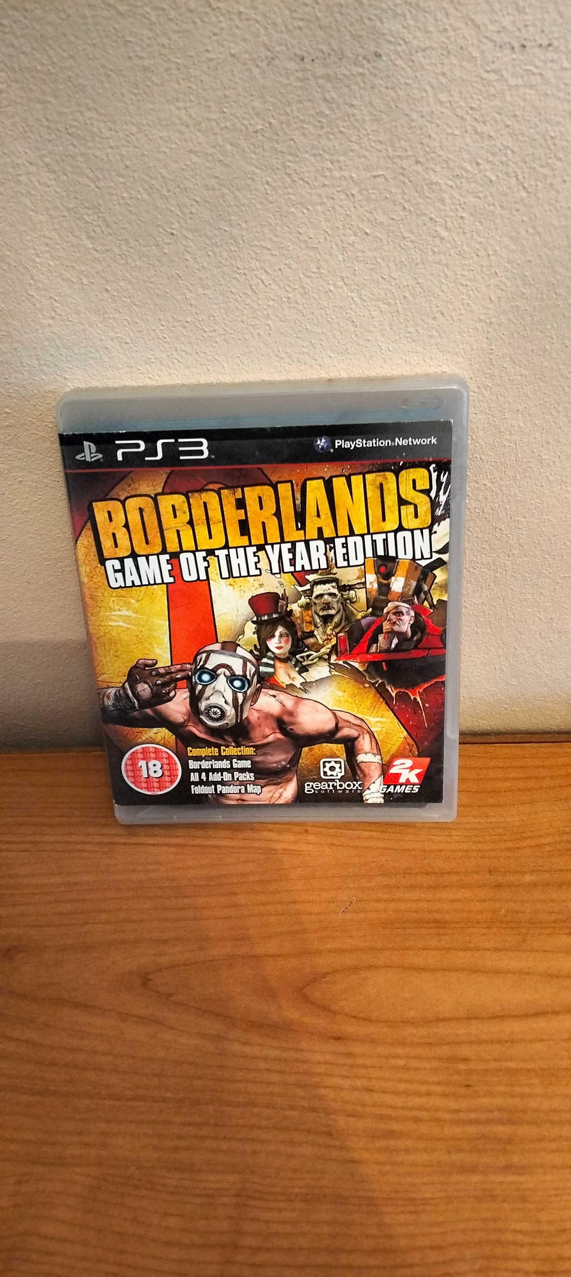 PS3 Borderlands Game of the year edition + książeczka