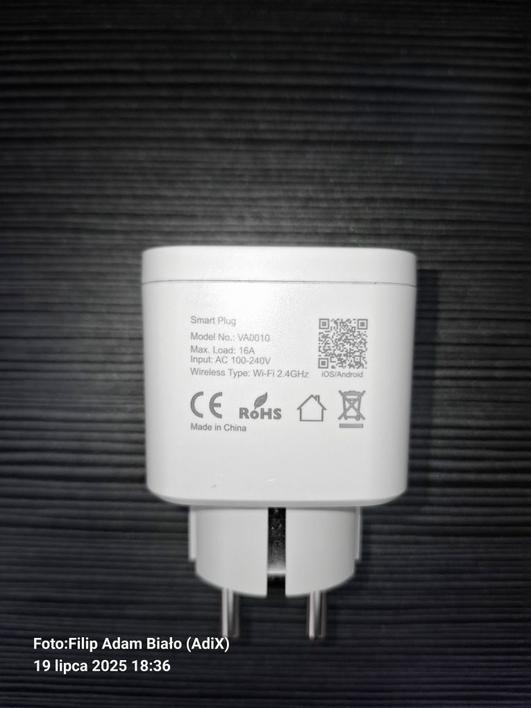 Inteligentne gniazdo W-IFI SMART LIFE - Stan dobry.