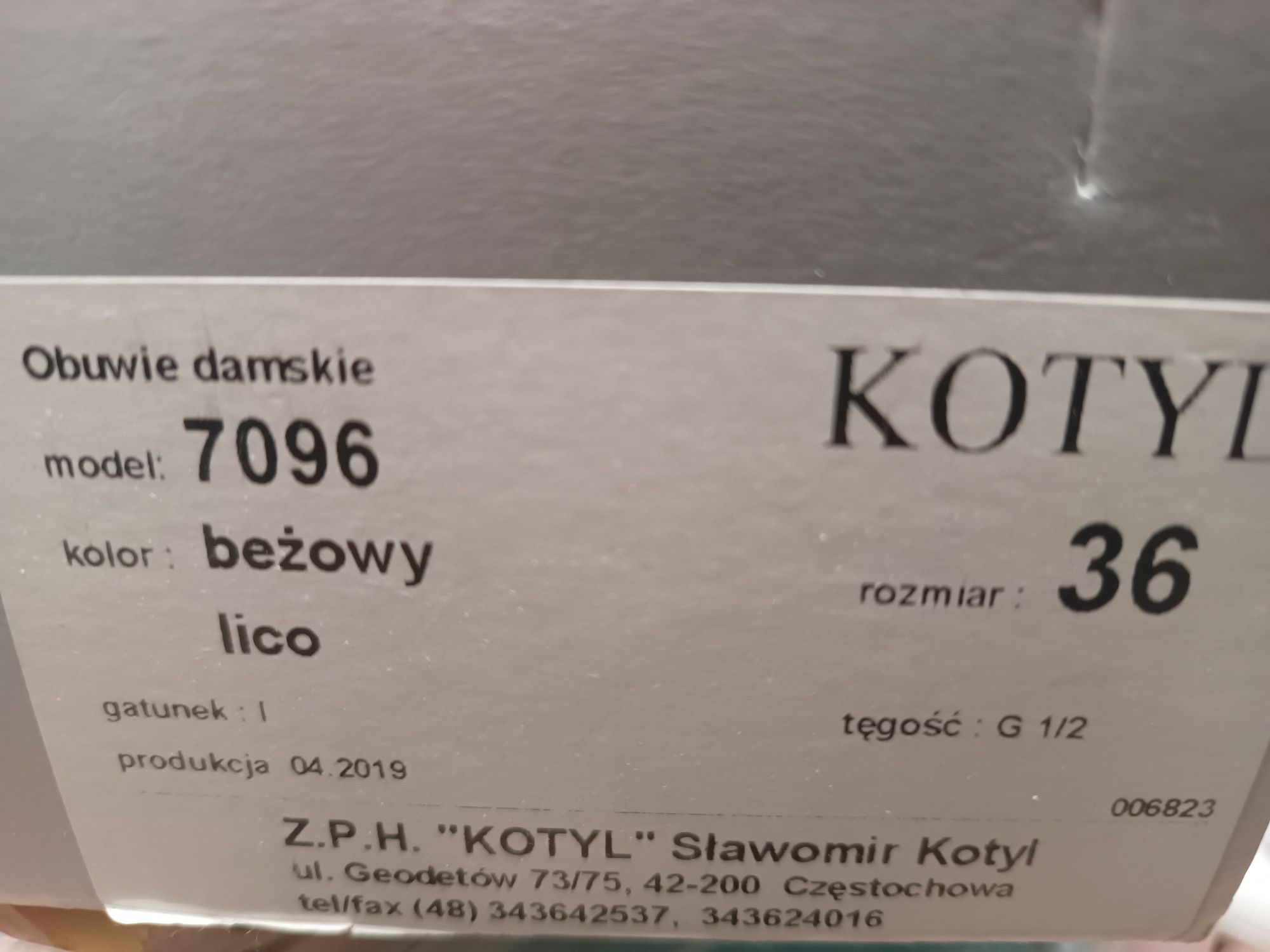 Buty ślubne Kotyl beżowe lico r. 36