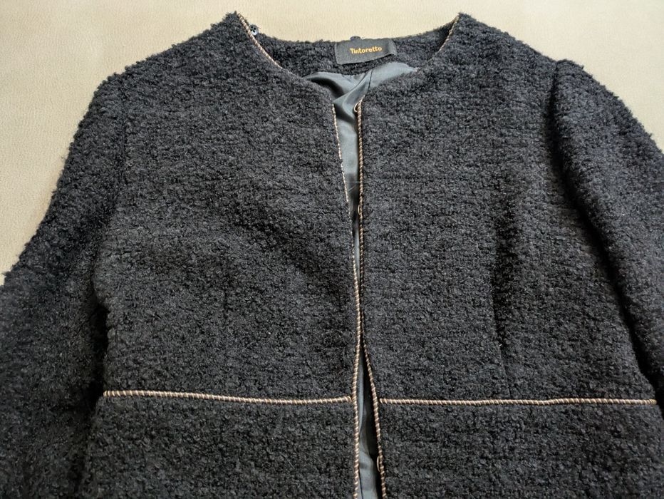 Casaco preto da Tintoretto