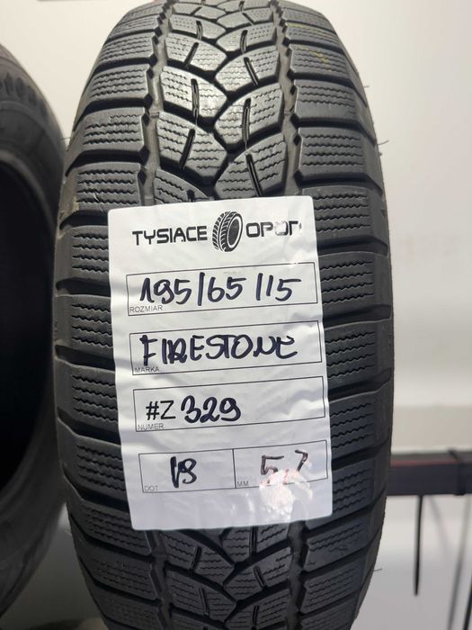 Opony Zimowe 195/65/15 Firestone Winterhawk3 #Z329