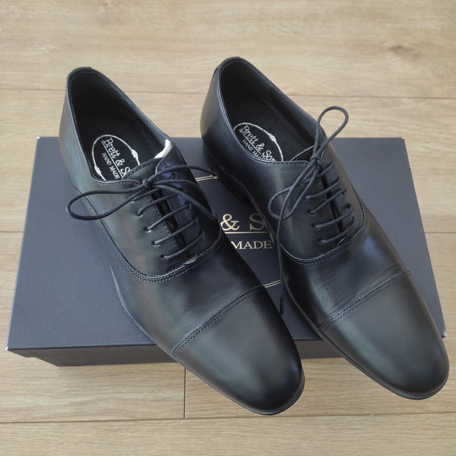 Brett & Sons eleganckie buty męskie 39