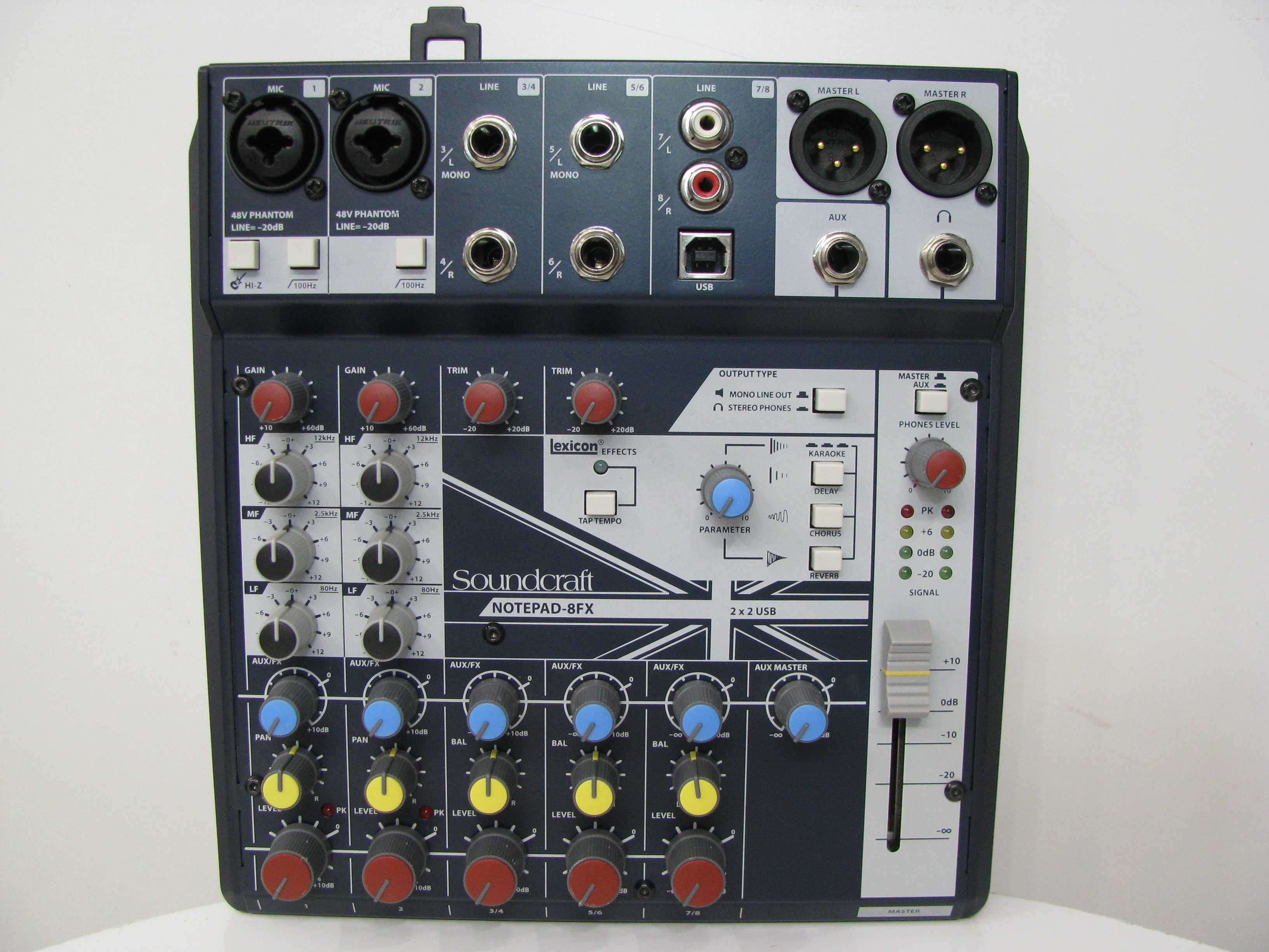 Мікшерний пульт Soundcraft Notepad-8FX