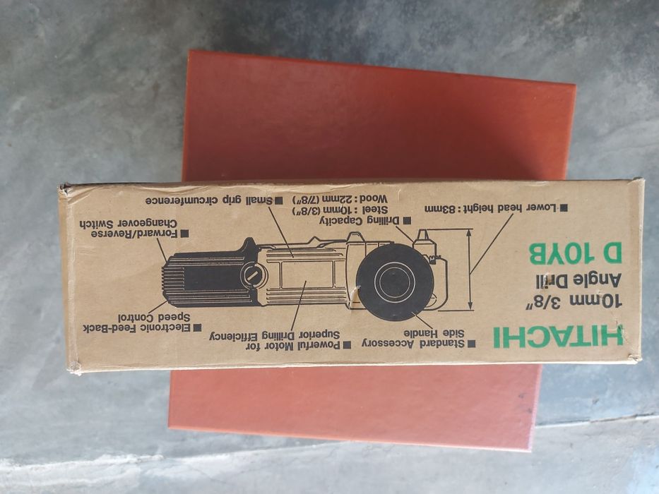 Furadora Angular Hitachi D10YB