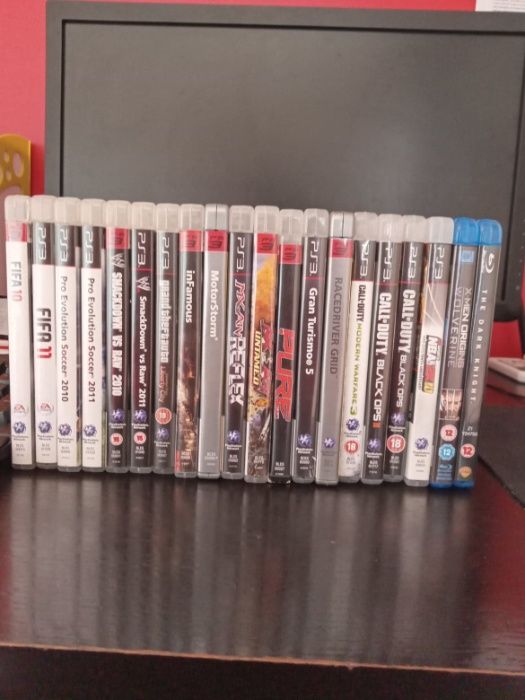 Vários Jogos PS3 e Filmes BluRay